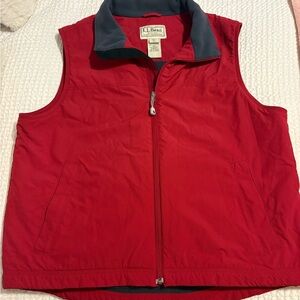 Men’s L.L. Bean Red Vest